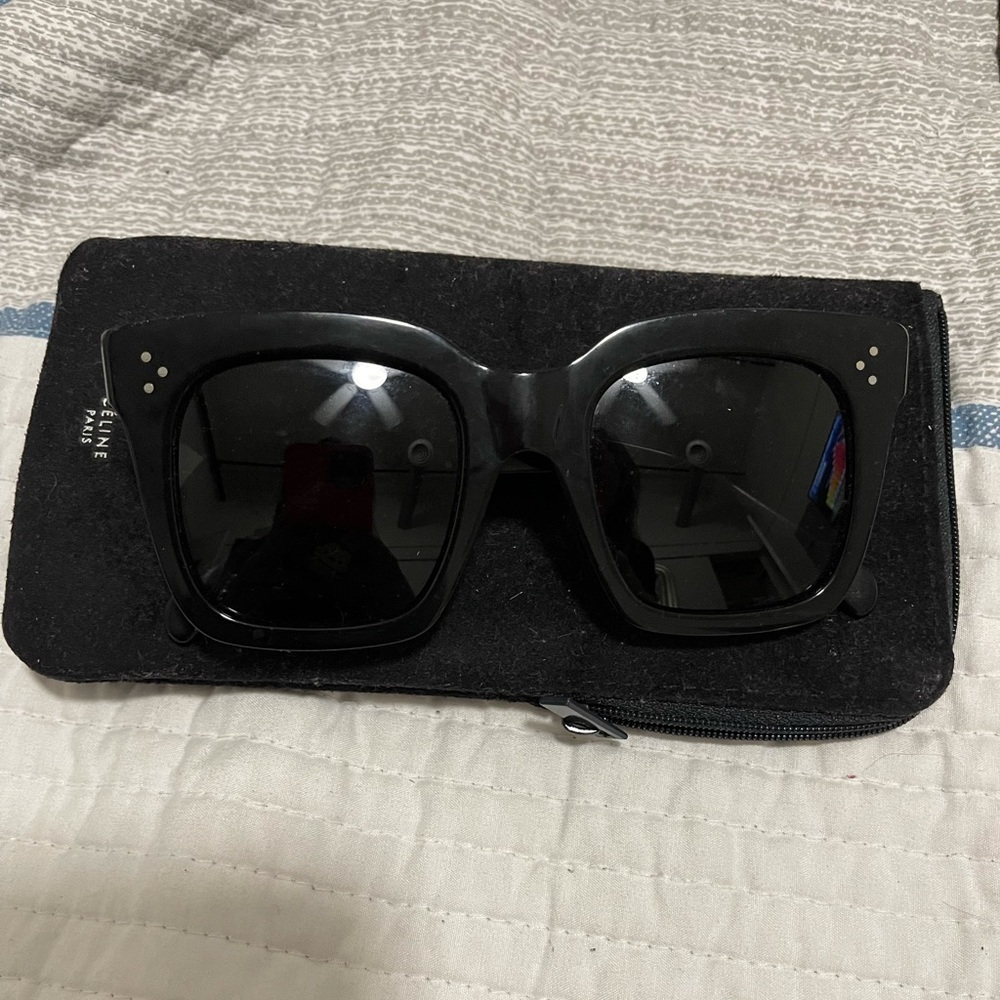 Celine Black Oversized sunglasses